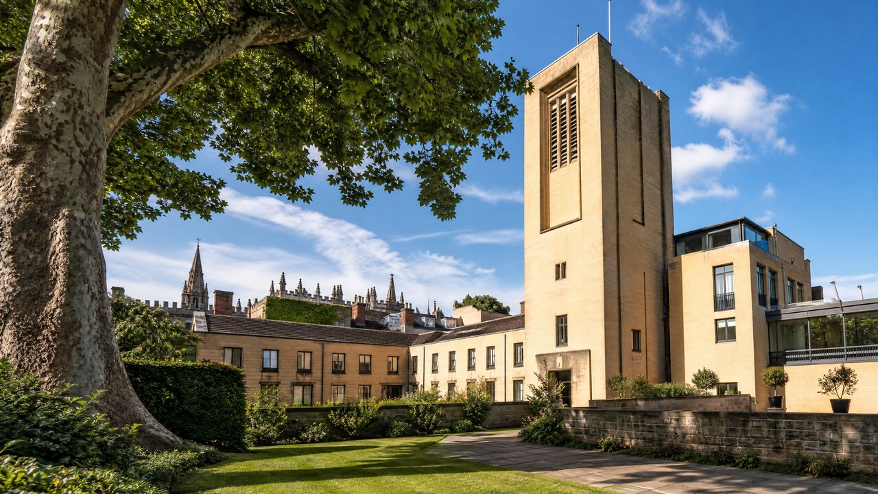 Nuffield College, Oxford University, is a graduate college of the university, renowned for its neoclassical architecture and social science research.